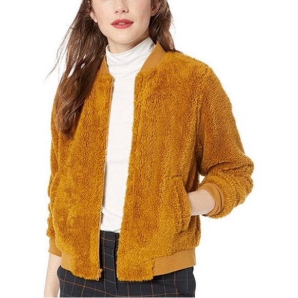 J. Crew Mercantile Sherpa Bomber Jacket - Picture 1 of 5